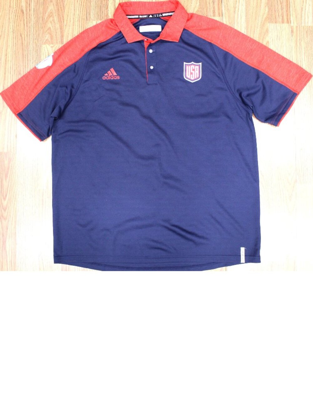 USA HOCKEY TEAM WORLD CUP 2016 REGULAR FIT 100% COTTON SHIRT Sz X-LARGE, XL
